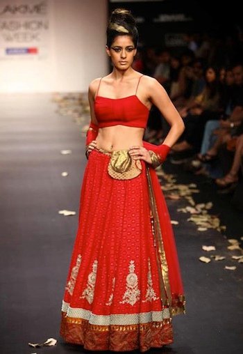 Anita Dongre at collection at Lakme Fashion Week 2011